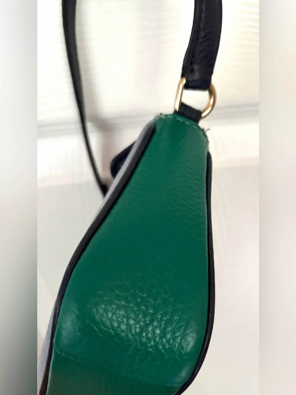 Coach Wristlet Nolita 19 in Colorblock Leather Bag Horse and Carriage Twilight
